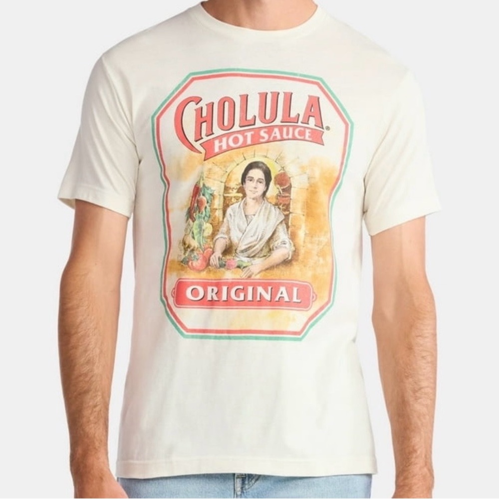 Cholula Original Graphic Tee - Cream Short Sleeve